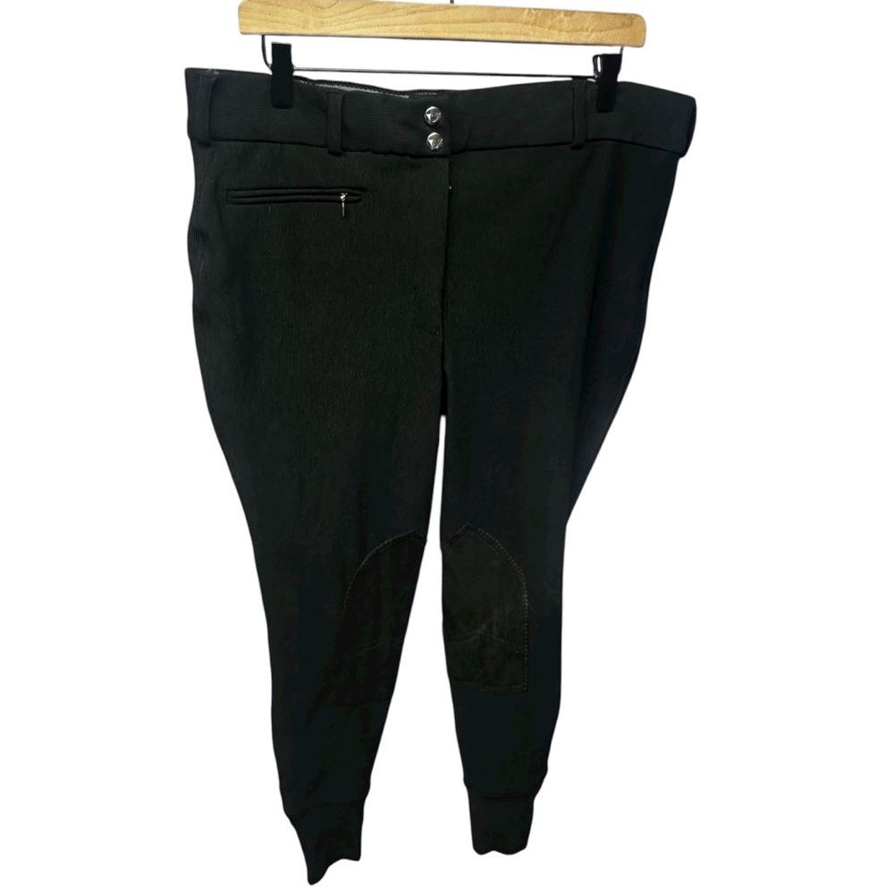 Men's Black Riding Pants Tuff Rider Size 36 - Picture 4 of 12